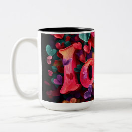 Taza Bicolor Valentine’s Day Mug | Romantic, Cute &Heartwarming