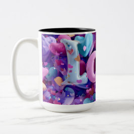 Taza Bicolor Valentine’s Day Mug | Romantic, Cute &Heartwarming