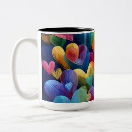 Taza Bicolor Valentine’s Day Mug | Romantic, Cute &Heartwarming