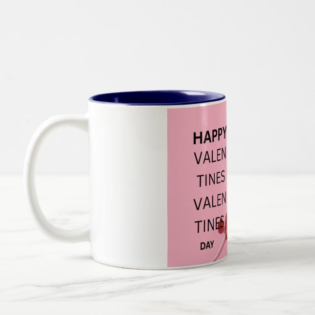 TAZA BICOLOR VALENTINES DAY (Izquierda)