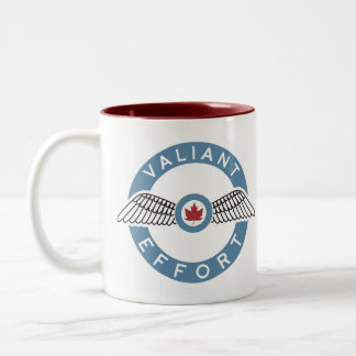 Taza Bicolor Valiente café de esfuerzo