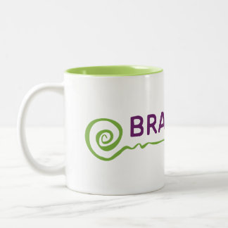 Taza Bicolor Valiente escritor Mug