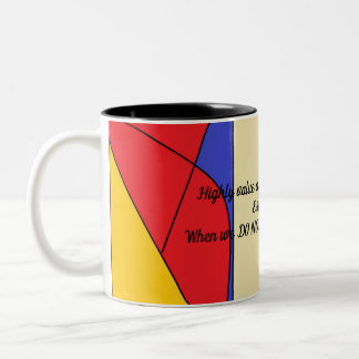 Taza Bicolor Valor y respeto a toda la gente-Mug