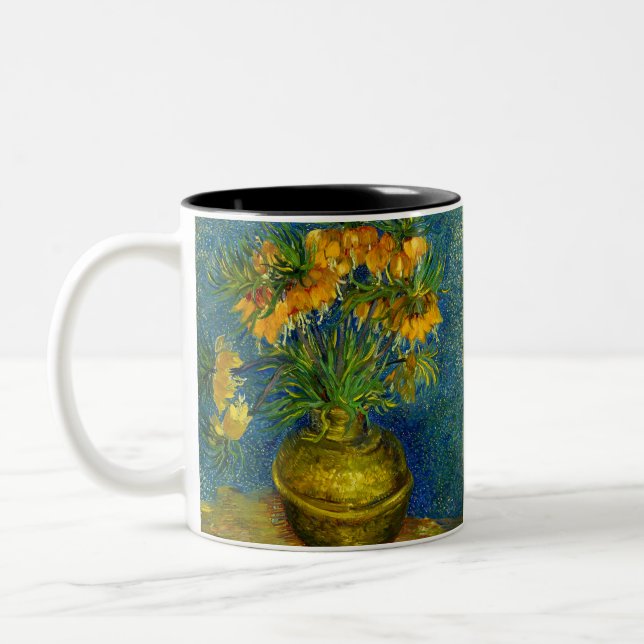 Taza Bicolor Van Gogh Imperial Fritillaries (Izquierda)
