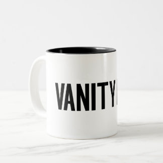 Taza Bicolor Vanity Fur Black