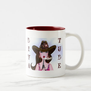 Taza Bicolor Vaquera con DIVAtude Mug