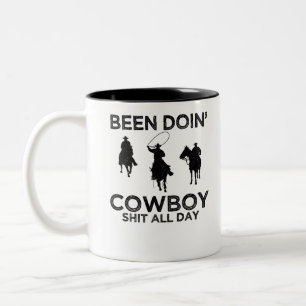 Taza Bicolor vaquero