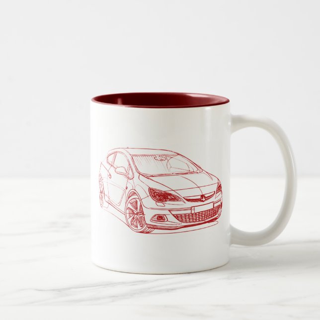 Taza Bicolor Vaux Astra GTC 2012 (Derecha)
