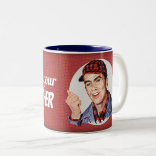 Taza Bicolor Ve a preguntarle a tu madre