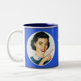 Taza Bicolor Ve a preguntarle a tu padre