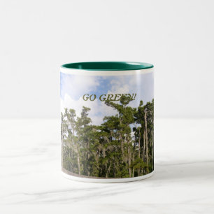 TAZA BICOLOR VE A VERDE