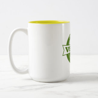 Taza Bicolor Vegan Mug - Por un mundo mejor