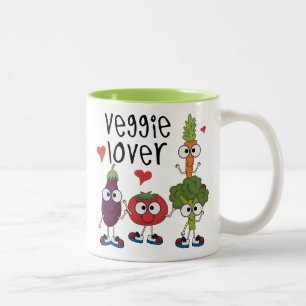 Taza Bicolor Veggie Lover