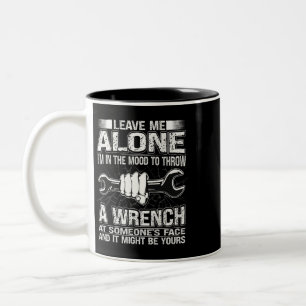 Taza Bicolor Vehículo mecánico Guy Car Garage 20