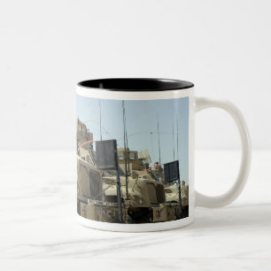 Taza Bicolor Vehículo protegido contra emboscadas resistente a
