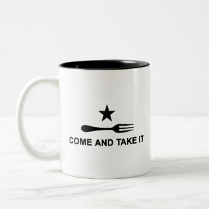 Taza Bicolor Ven y tómalo