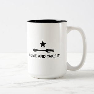 Taza Bicolor Ven y tómalo