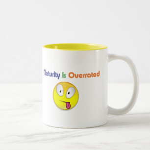 Taza Bicolor Vencimiento sobrevalorado