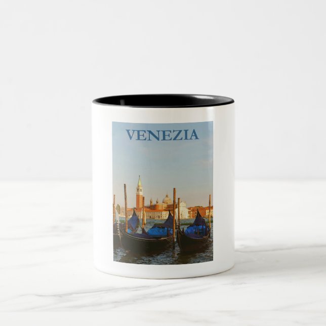 Taza Bicolor Venecia Italia (Centro)