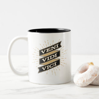 Taza Bicolor Veni Vidi Vici