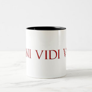Taza Bicolor Veni Vidi Vici