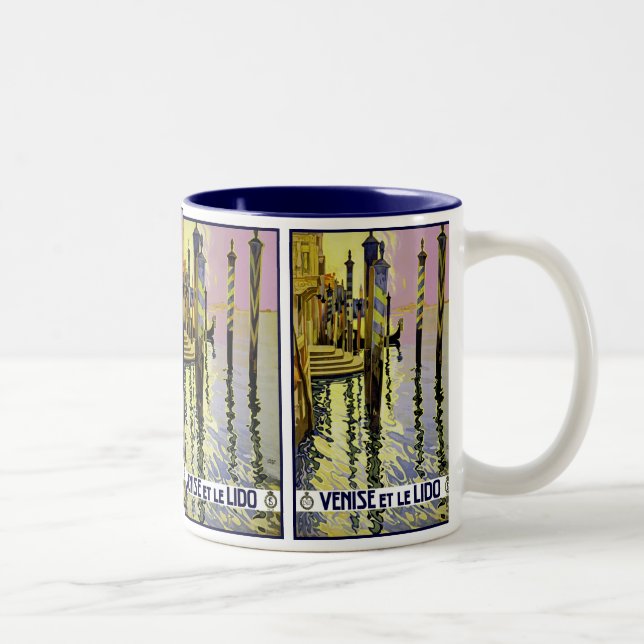 Taza Bicolor Venice et le Lido (Derecha)