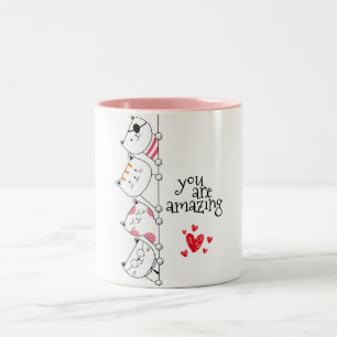 Taza Bicolor Ventilador