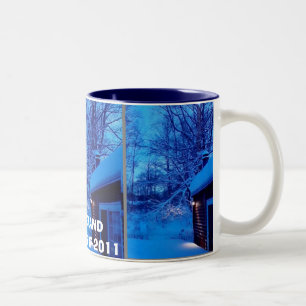 TAZA BICOLOR VENTISCAS DE NUEVA INGLATERRA DE 2011