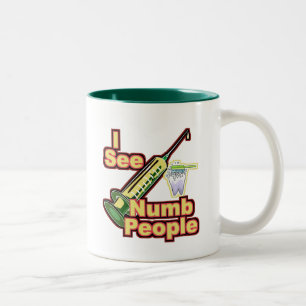Taza Bicolor Veo a gente entumecida
