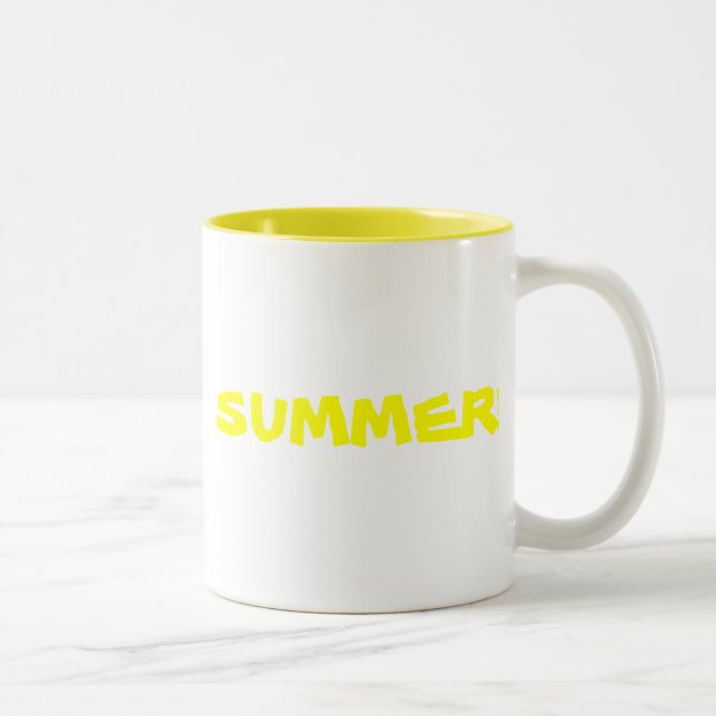 TAZA BICOLOR ¡VERANO! (Derecha)