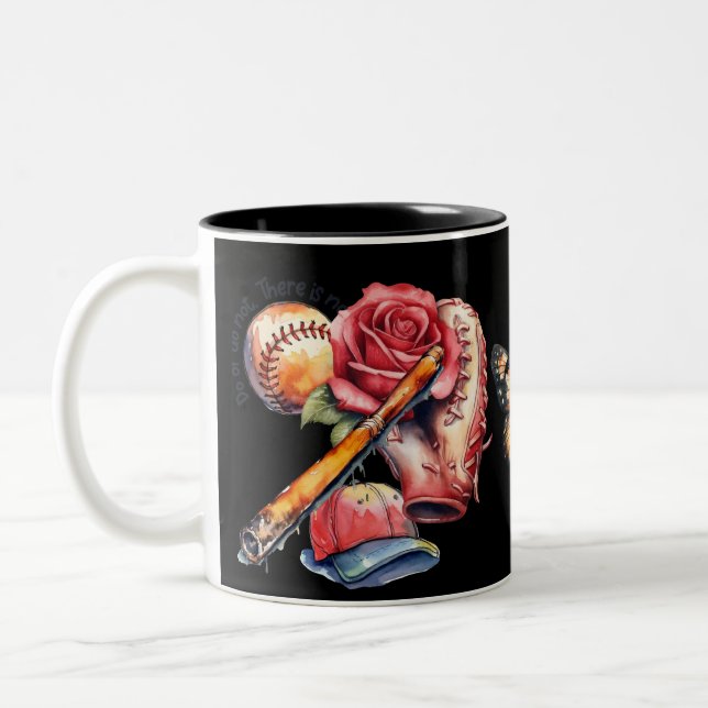Taza Bicolor Verano de sóftbol (Izquierda)