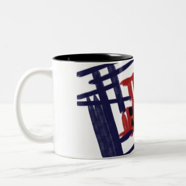 Taza Bicolor Verano Red Lobster (Izquierda)