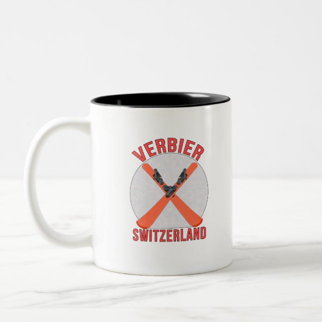 Taza Bicolor Verbier (Suiza) (Izquierda)