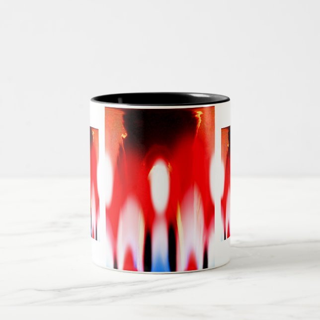 Taza Bicolor Verdaderas llamas (Centro)