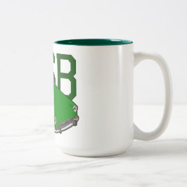 Taza Bicolor verde del mgb
