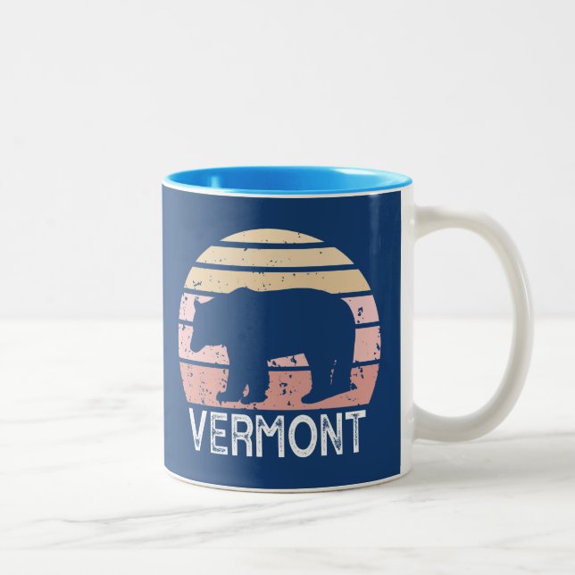 Taza Bicolor Vermont Bear (Derecha)