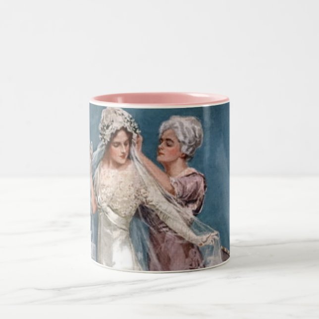 Taza Bicolor Vestir a la novia (Centro)