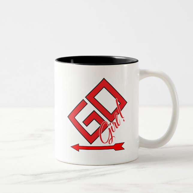 Taza Bicolor ¡Vete Chica! (Derecha)