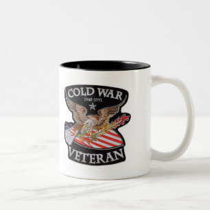TAZA BICOLOR VETERANO DE LA GUERRA FRÍA