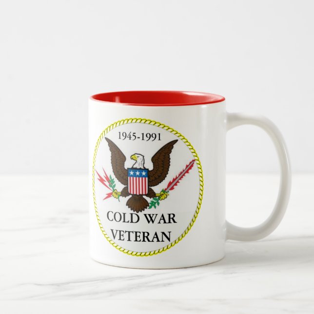 TAZA BICOLOR VETERANO DE LA GUERRA FRÍA (Derecha)
