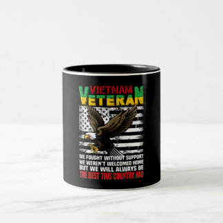Taza Bicolor Veterano de Vietnam Siempre Seremos Lo Mejor De Es