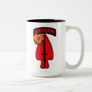 Taza Bicolor veteranos especiales del comando de las