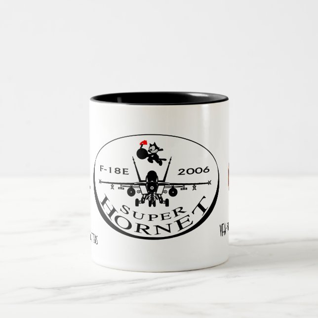 TAZA BICOLOR VFA-31   - F-18E. (Centro)