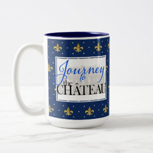 Taza Bicolor Viaje al Chateau Fleur de Lis Mug