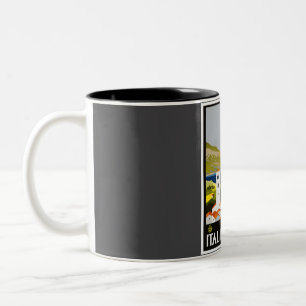 Taza Bicolor Viaje de cosecha de lagos italianos