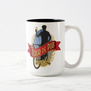 Taza Bicolor Viaje de Pub Mug