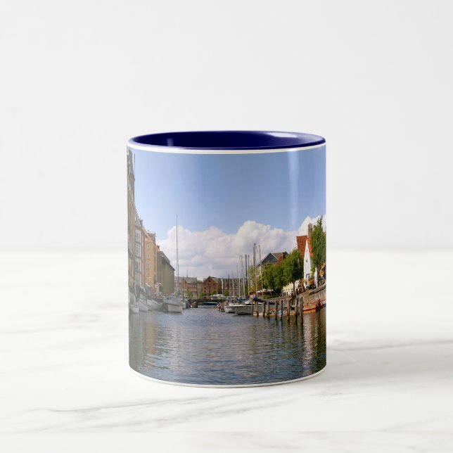 Taza Bicolor Viaje del canal, Copenhague (Centro)