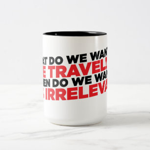 Taza Bicolor Viaje del tiempo