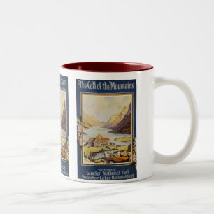 Taza Bicolor Viaje del vintage