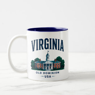 Taza Bicolor Viaje Escénico Histórico de Virginia